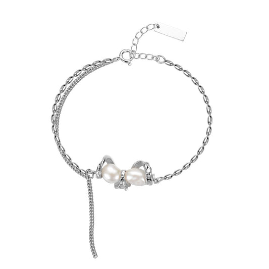 Baroque Pearls Tassel Bracelet B1000