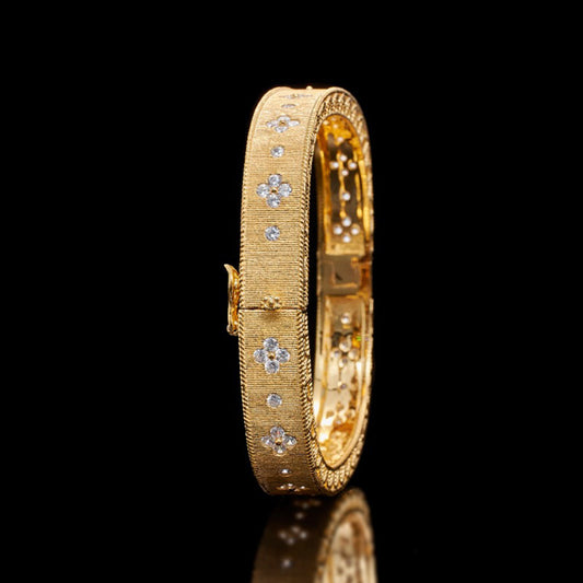 Zircon Clovers Celtic Bracelet 5775