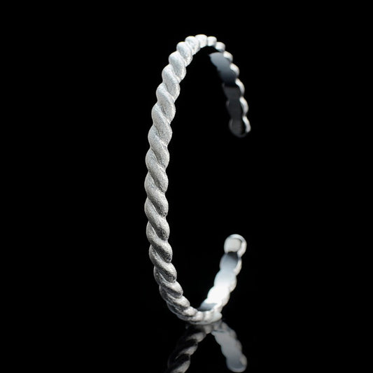 Rope Pattern Matte Bracelet 5921