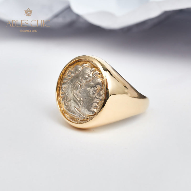 Byzantine Heracles Coin Ring