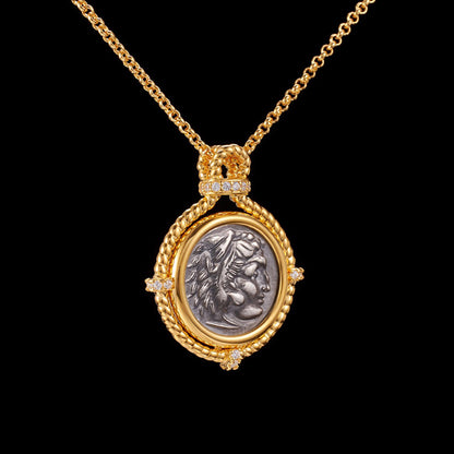 Byzantine Coin Replica Necklace 6056