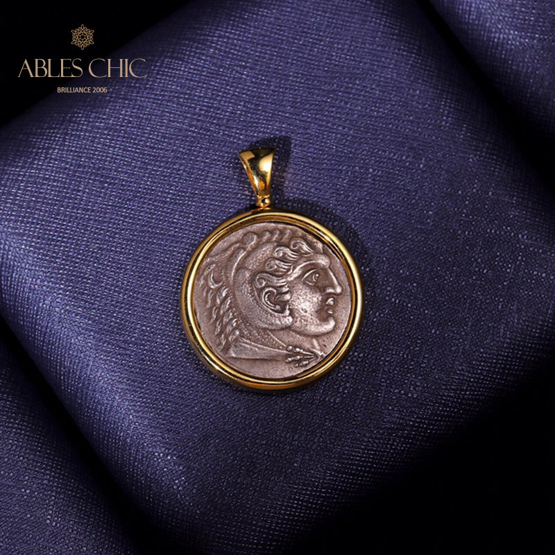 Roman Coin Necklace 5718